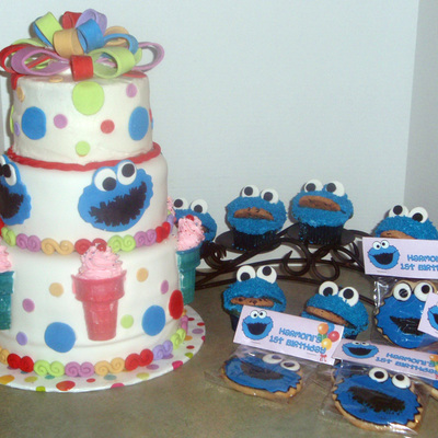 Cookie Monster Birthday
