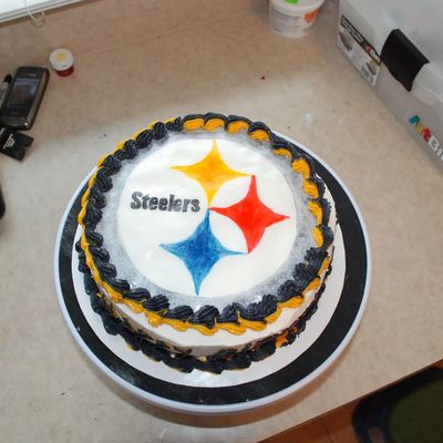 Steeler's Birthday Cake