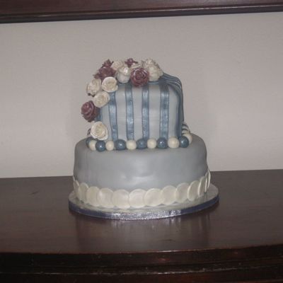 Wilton Course 3 Final Cake