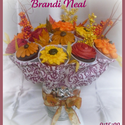 Fall Cupcake Bouquets