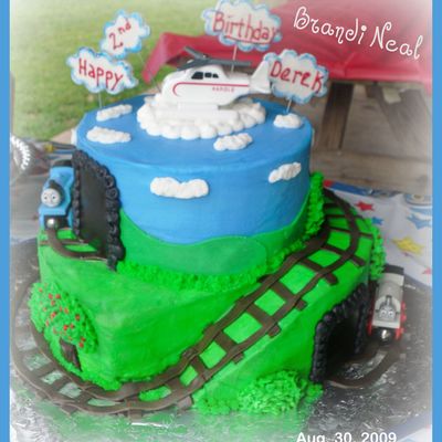 Derek's 2Nd Birthday- Thomas & Friends