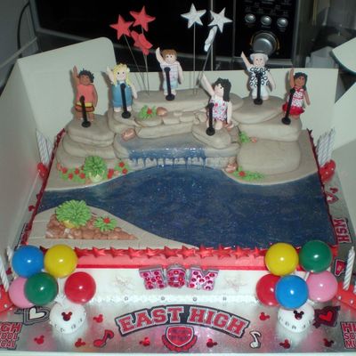 High School Musical2 Cake