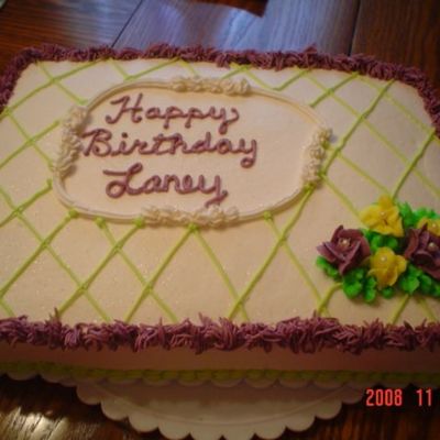 Laney's Bd Cake