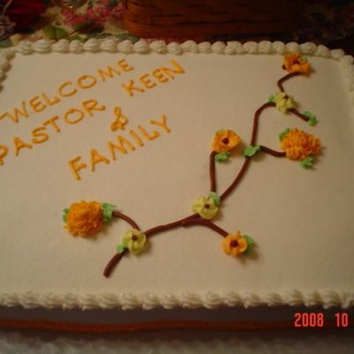 Welcome The New Pastor!!