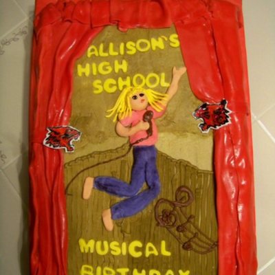 High School Musical Birthday Cake