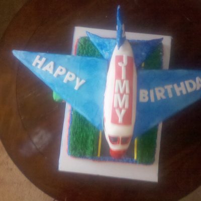 Airplane Cake