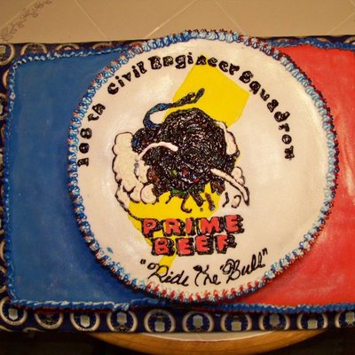 Civil Engineering Squadron Farewell Cake