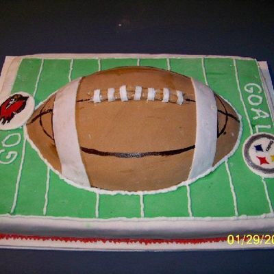 Super Bowl Cake