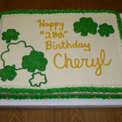Cheryl's Not 28Th Birthday Cake