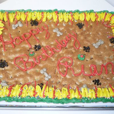 Birthday Cake Cookie For Co-Worker