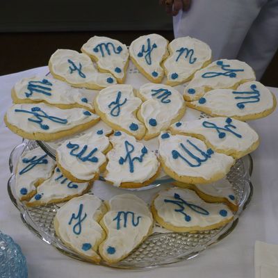 Son's Bridal Shower Cookies