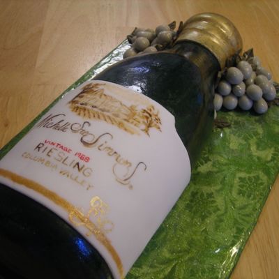 Riesling White Wine 21St Birthday Cake