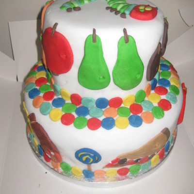 The Very Hungry Caterpillar Cake