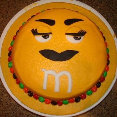 Yellow M&m