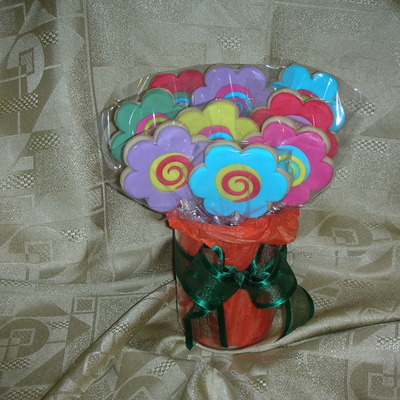 Flower Cookie Bouquet