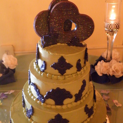 Civil Union Wedding Cake