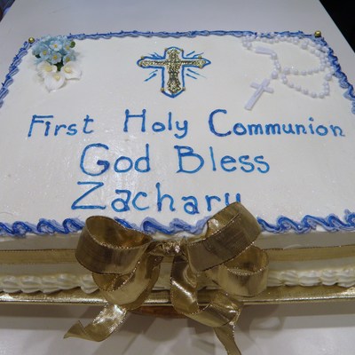 First Communion Cake