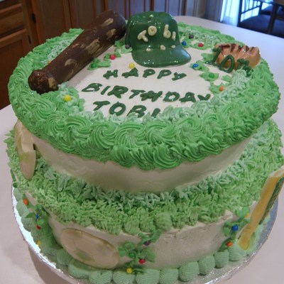 Sports Birthday Cake