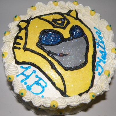 Bumble Bee Transformer Cake