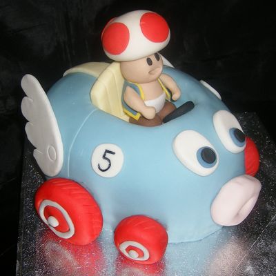 Toad From Mario Kart In Kart