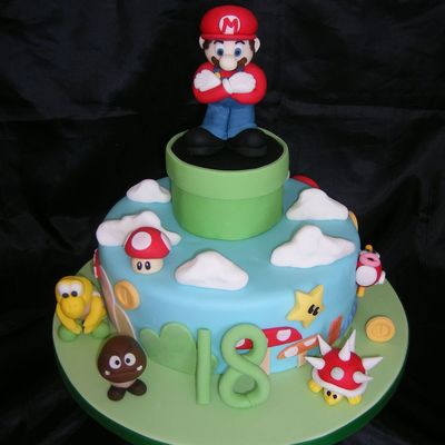 Super Mario Cake