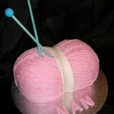 Big Ole Ball Of Wool Cake