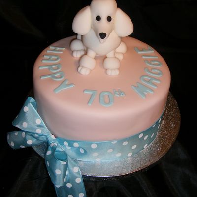 Poodle Cake