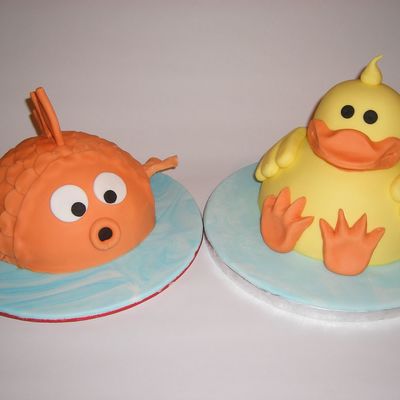 Duck And Fish