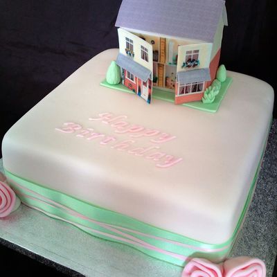 Dolls House Birthday Cake
