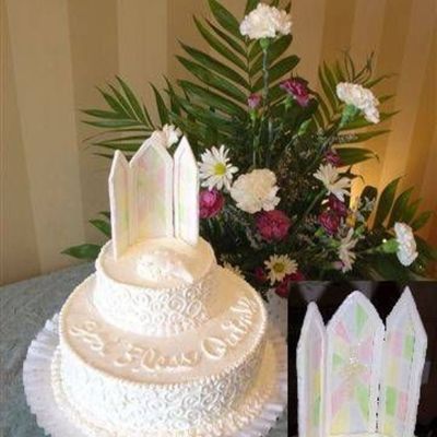 Baptism Cake