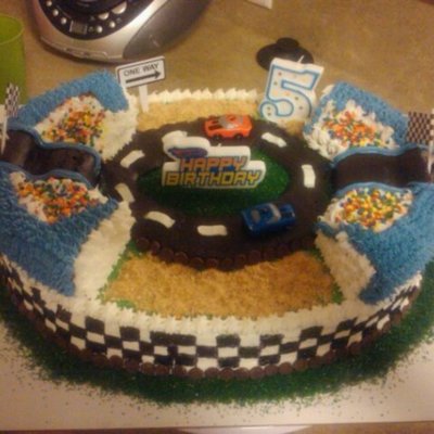 Race Car Cake