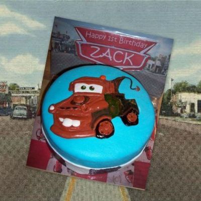 Cars Tow-Mater Cake