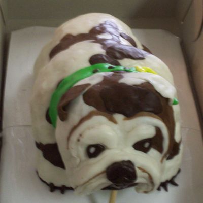 Rice Krispie Bulldog