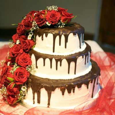 White And Red With Chocolate