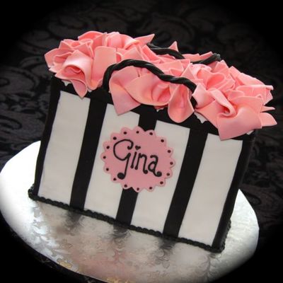 Gift Bag Cake