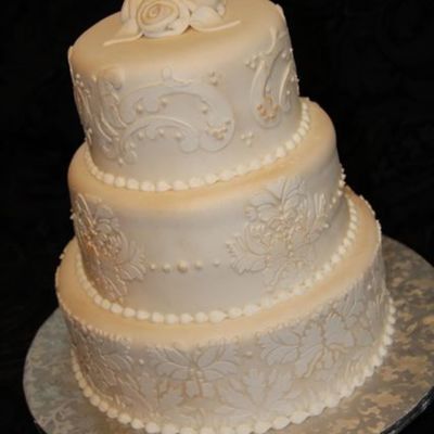 60 Th Anniversary Cake