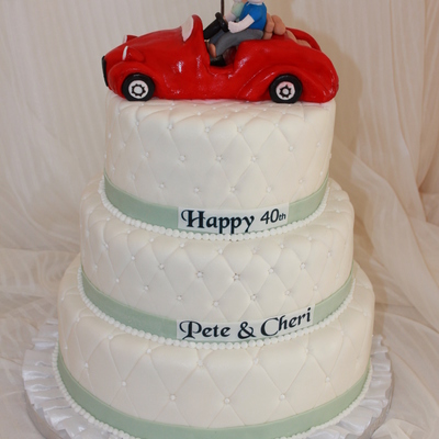 40Th Anniversary Cake