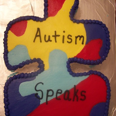 Autisim Awareness Cake