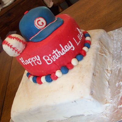 Cubs Baseball Cake