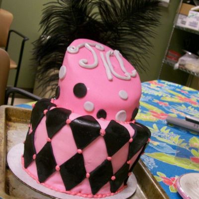 My First Topsy Turvy Cake