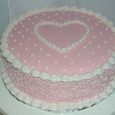 Pink And White With Cornelli Lace