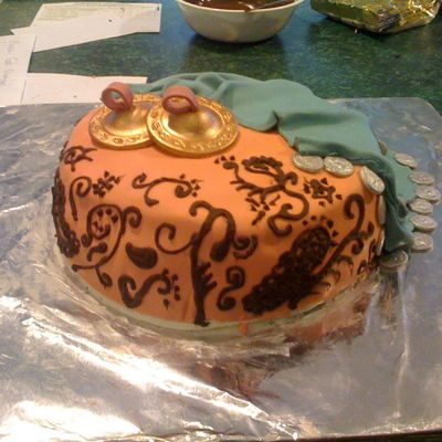 Belly Dancing Themed Cake