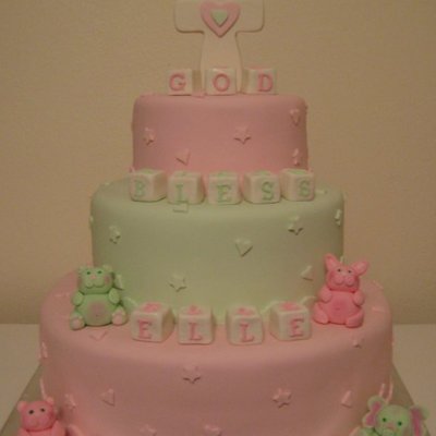 Baptism Cake