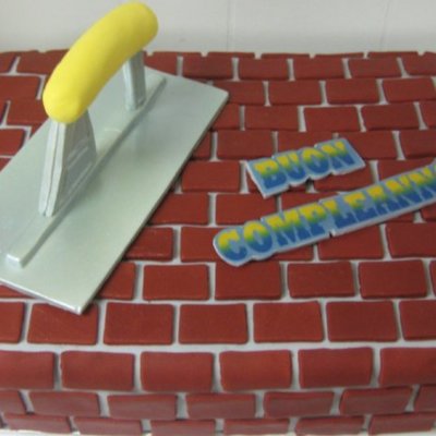 Brick Layer Birthday Cake