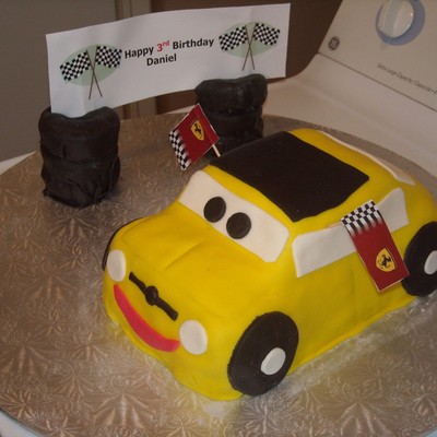 Disney Cars Luigi Cake