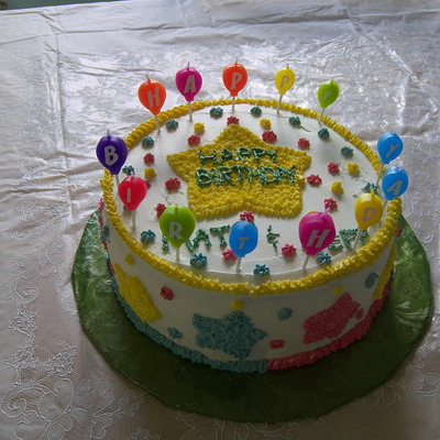 Birthday Ice Cream Cake