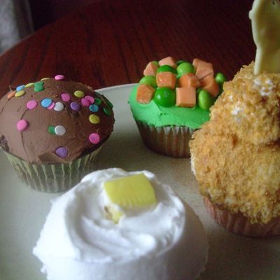 Tv Dinner Cupcakes