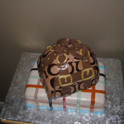 Coach Purse Cake