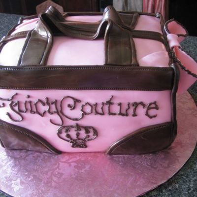 Juicy Couture Handbag Cake