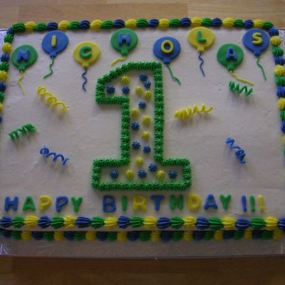 First Birthday Cake